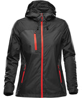 Women's Olympia shell — Black/Bright Red
