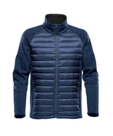 Narvik hybrid jacket — Indigo/Indigo Heather