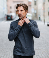 Treeline ¼-zip fleece — lifestyle