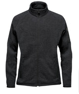 Women’s Avalante full-zip fleece jacket — Black Heather