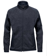 Women’s Avalante full-zip fleece jacket — Navy Heather