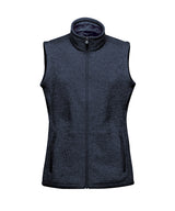 Women’s Avalante fleece vest — Navy Heather