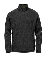 Avalante ¼-zip fleece — Black Heather