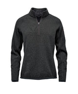 Women’s Avalante ¼-zip fleece — Black Heather