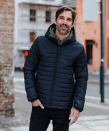 Nautilus quilted hooded jacket — lifestyle