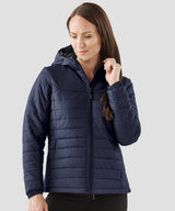 Women’s Nautilus quilted hooded jacket — lifestyle