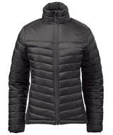 Women’s Montserrat thermal jacket — Black/Granite