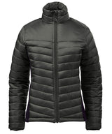Women’s Montserrat thermal jacket — Granite/Black