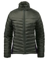 Women’s Montserrat thermal jacket — Spruce/Mallard
