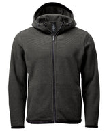 Medusa fleece hoodie — Charcoal Stripe