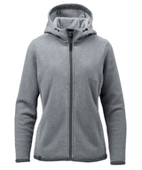 Women’s Medusa fleece hoodie — Zinc Stripe