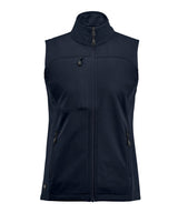 Women’s Cascades softshell vest — Navy/Navy*