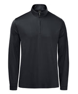 Monterey 1/4-zip pullover — Black