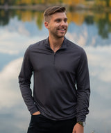 Monterey 1/4-zip pullover — lifestyle