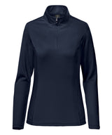 Women’s Monterey 1/4-zip pullover — Navy