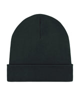 Rib beanie in unisex fit (STAU772) — Black