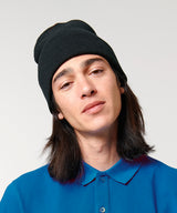 Rib beanie in unisex fit (STAU772) — lifestyle