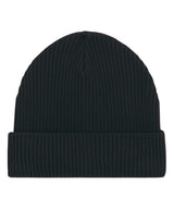 Fisherman beanie in unisex fit (STAU771) — Black