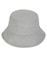 Bucket hat with metal eyelets (STAU893) — Heather Grey