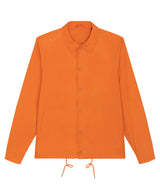 Coacher casual jacket (STJU833) — Flame Orange