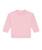 Baby Changer terry crew neck sweatshirt (STSB920) — Cotton Pink