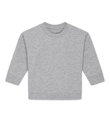 Baby Changer terry crew neck sweatshirt (STSB920) — Heather Grey