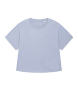 Stella Collider oversized women’s t-shirt (STTW089) — Serene Blue