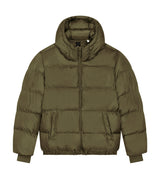 Unisex Puffer oversized jacket (STJU840) — British Khaki