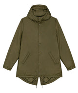Unisex padded parka jacket (STJU841) — British Khaki