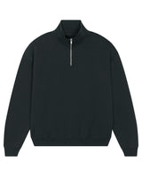 Unisex Miller dry 1/4 zip sweatshirt (STSU795) — Black