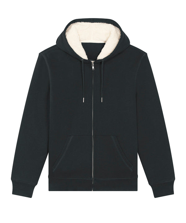 Unisex Hygger sherpa zip-through sweatshirt (STSU956)