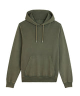 Unisex Archer vintage hoodie sweatshirt (STSU040) — Garment Dyed Khaki