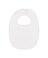 Baby bib (STAU029) — White