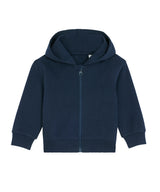 Baby Connector hoodie zip-through sweatshirt (STSB105) — French Navy