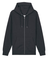 Unisex Cultivator 2.0 iconic zip-thru hoodie sweatshirt (STSU179) — Dark Heather Grey
