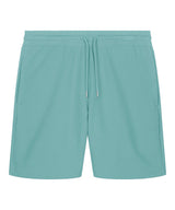 Unisex Trainer 2.0 jogger shorts (STBU186) — Teal Monstera