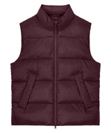 Puffer gilet 2.0 (STJU293) — Red Brown