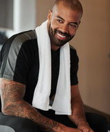 Classic range sports towel — lifestyle