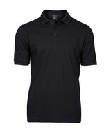 Luxury stretch polo (1405) — Black*