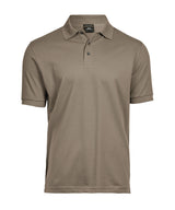 Luxury stretch polo (1405) — Clay