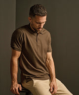Luxury stretch polo (1405) — lifestyle
