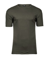 Interlock tee (520) — Deep Green