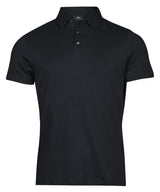 Pima cotton polo (1440) — Black