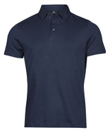 Pima cotton polo (1440) — Navy