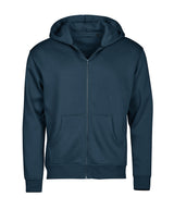 UNLABELED hooded full-zip sweatshirt (5154) — Ink