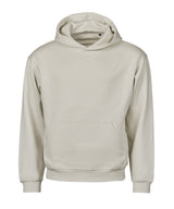 UNLABELED heavy loose-fit hooded sweatshirt (5162) — Cement