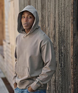 UNLABELED heavy loose-fit hooded sweatshirt (5162) — lifestyle