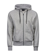 Fashion full-zip hoodie (5435) — Heather Grey