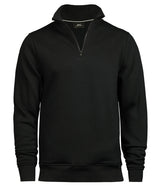 Half-zip sweatshirt (5438) — Black