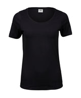 Women’s stretch tee (450) — Black